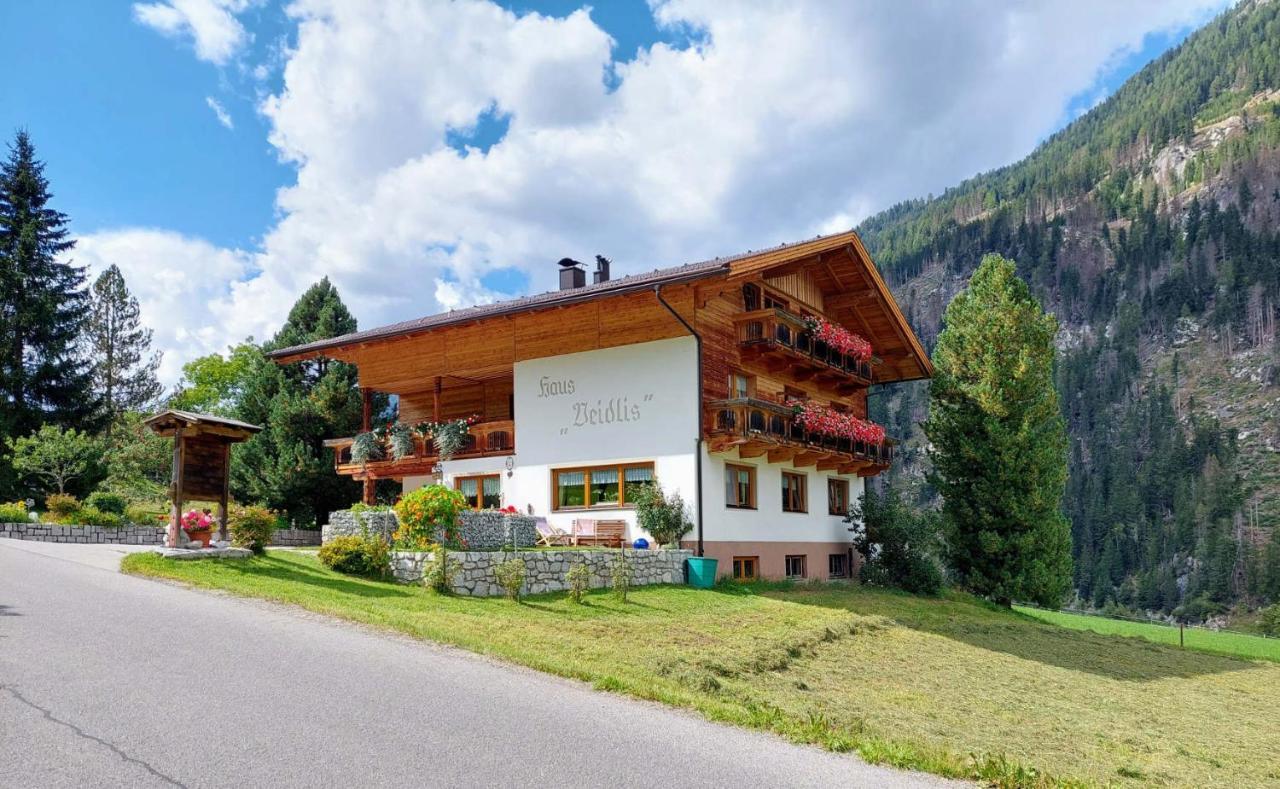 Haus Veidlis, Familie Obkircher Sankt Jakob in Defereggen Exteriér fotografie